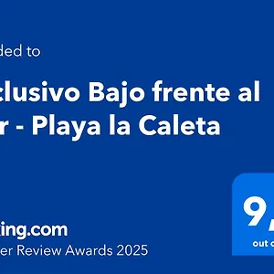 Exclusivo Bajo Frente Al Mar - Playa La Caleta Apartamento Málaga